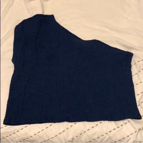 Free People One Shoulder Blouse - Picture 3 of 5